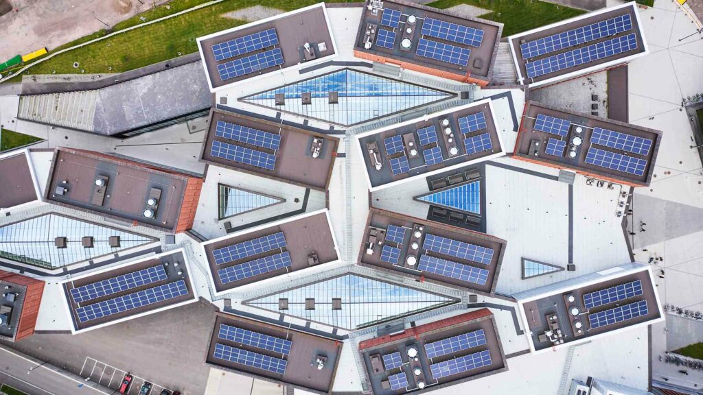 Solaranlagen auf Dächern