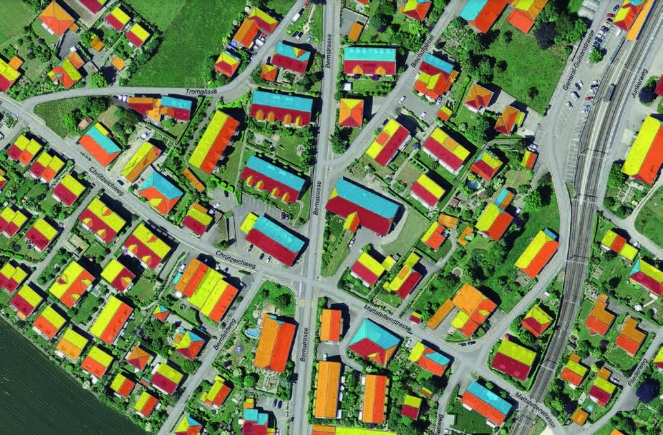 Solaranlage mit Ost-West-Ausrichtung