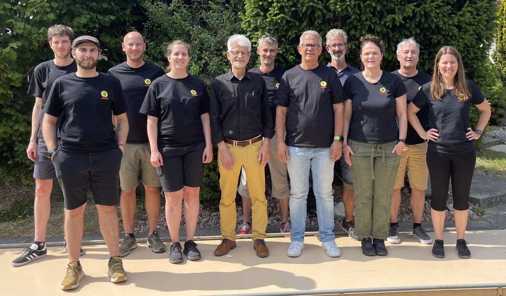 Das Team der GUNEP (v. l. n. r.): Tobias Jakob, Andrin Ritschard, Pascal Peter, Annika Berger, Eugen Koller, Markus Menth, Adrian Känzig, Thomas Krieg, Karin Hochwimmer, Daniel Wagner, Corina Käser Käser (es fehlen Stephan Beck, Peter Thommen und Stephan Vögeli).