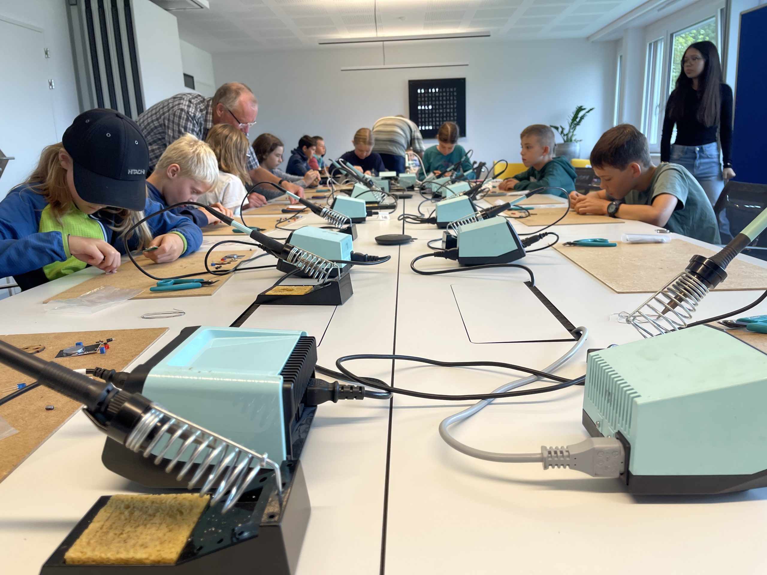 Kindergruppe am Arbeiten