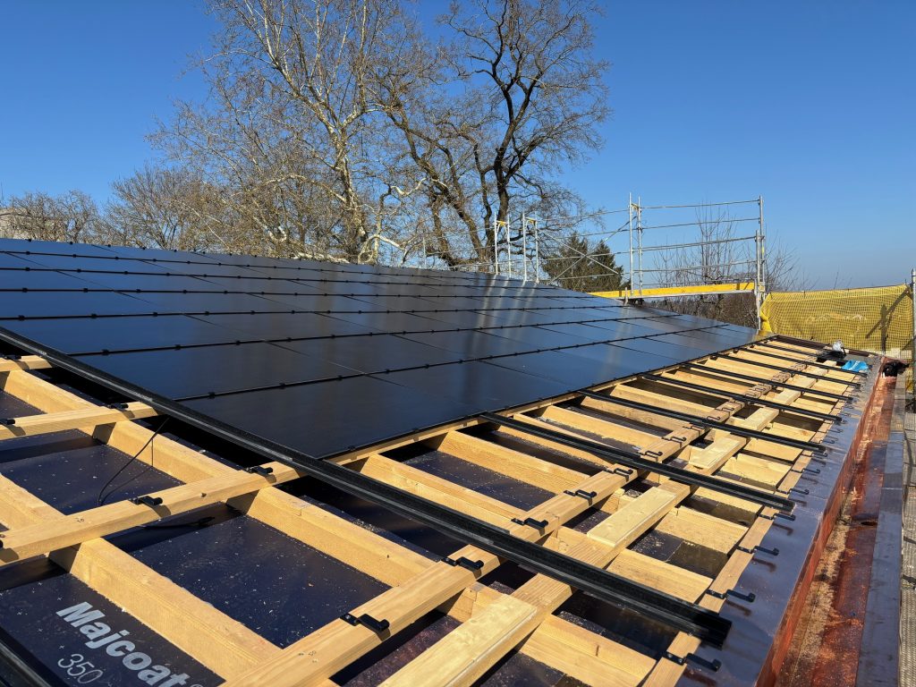 Schule Fraubrunnen im Bau